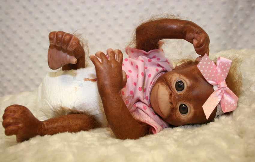 reborn monkey dolls for sale